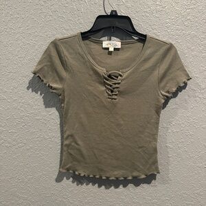 Hippie Rose Crop Top - Size S